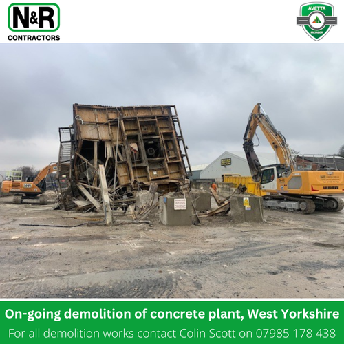 N&R Contractors Demolition Specialists for the Quarry Sector