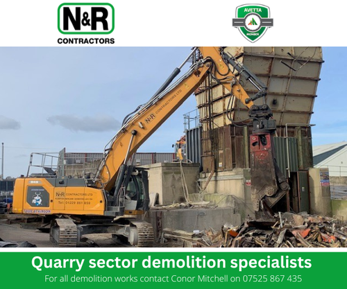 N&R Contractors Demolition Specialists for the Quarry Sector