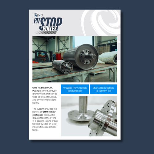 QPI Ltd Pit Stop Pulley Information Sheet