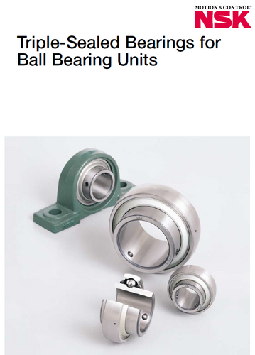 NSK Triple Sealed Bearings for Heavy Industry