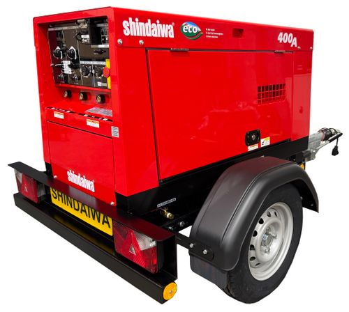 Shindaiwa Eco400 Dual Operator Welder Generator