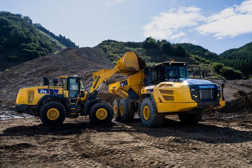 Next gen Komatsu HM460-6 Articulated Dump Truck