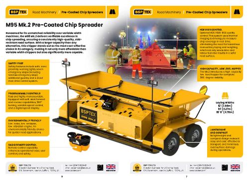 BSP-TEX Road Maintenance Machinery