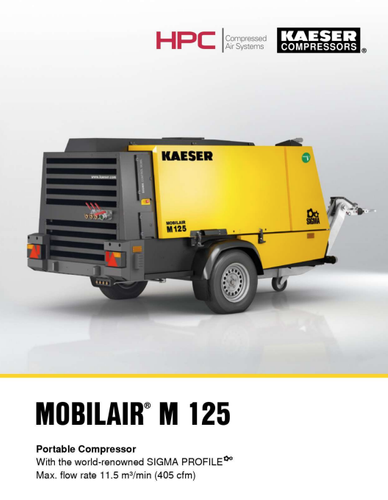 HPC KAESER MOBILAIR M125