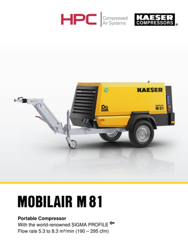 HPC KAESER MOBILAIR M81