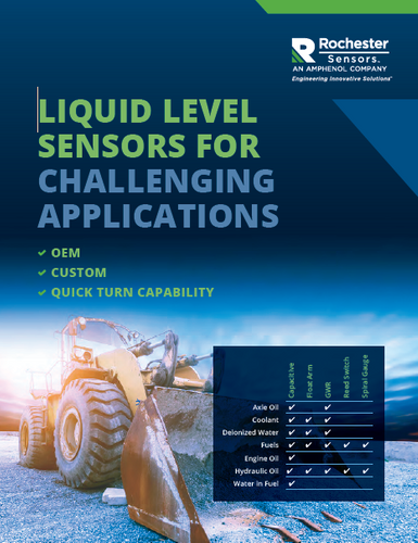 Rochester Sensors UK Product overview brochure