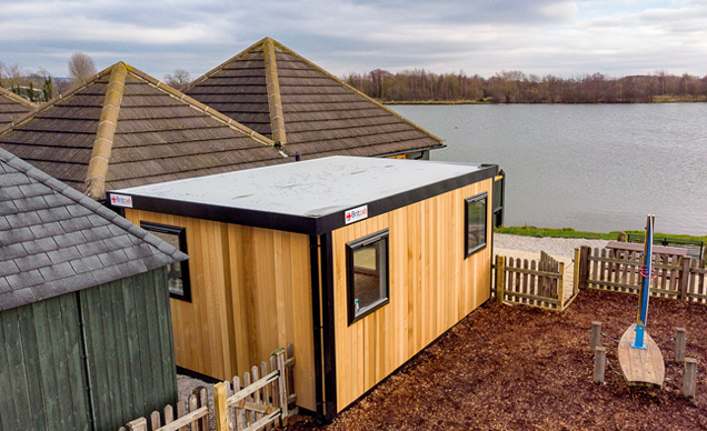 Timber Clad Range of Cabins