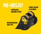 Shafts screener MB-HDS207