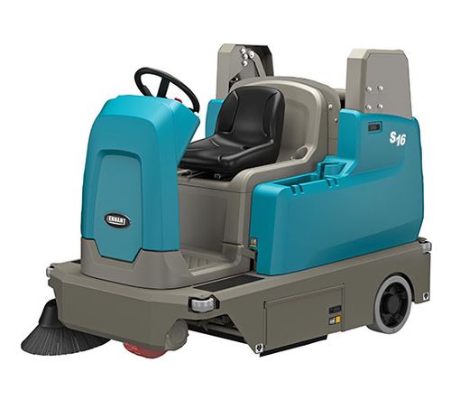 Tennant S16 compact Ride-on Sweeper