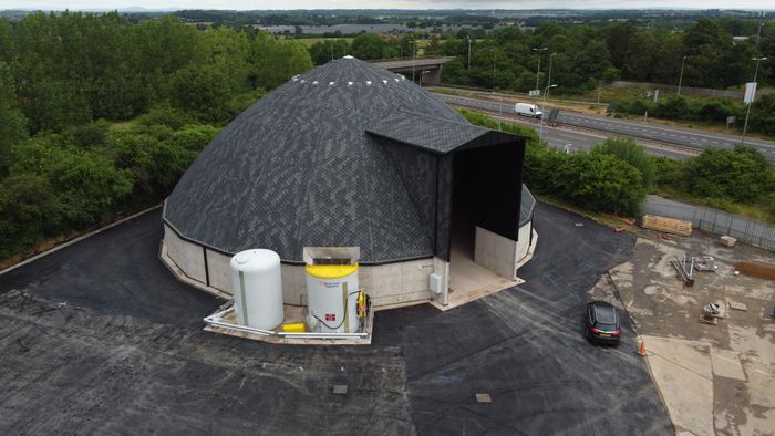 Sustainable timber salt barns