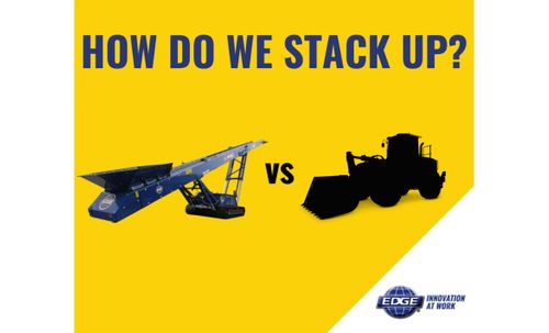 HOW DO CONVEYORS STACK UP AGAISNT WHEEL LOADERS