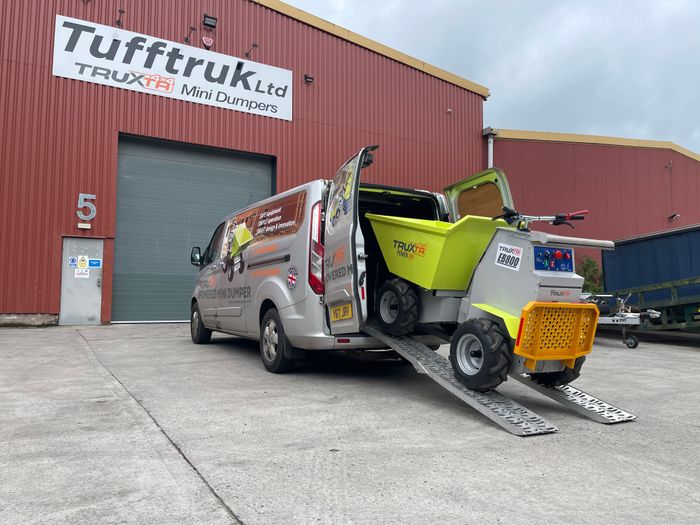 TRUXTA EB800 'Stand On' Battery Minidumper