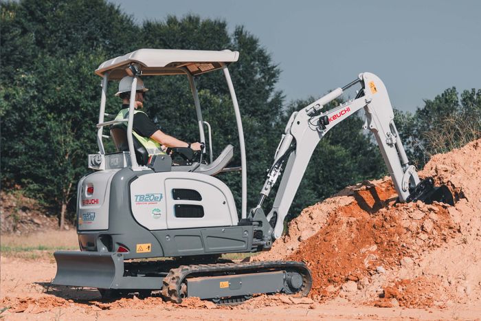 TB20e Electric Excavator