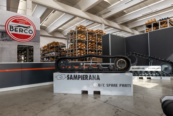 Sampierana U/C Spare Parts will be part of CASE stand X10 at Hillhead