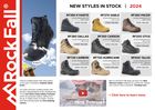 Rock Fall Safety Footwear Wallcharts