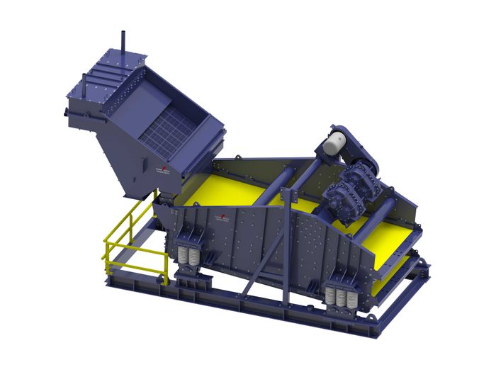 Horizontal Vibrating Screen