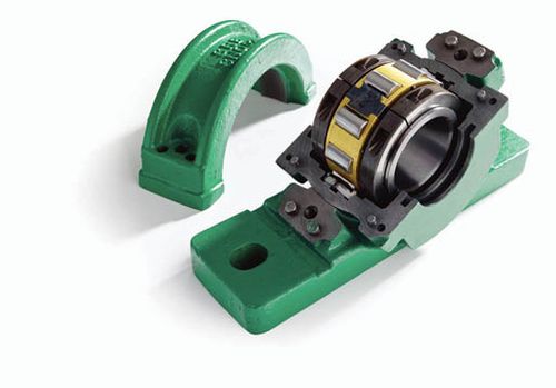 Split cylindrical roller bearing housed units