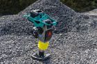 Electric-drive compaction equipment at Hillhead