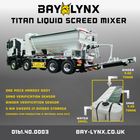 Titan Volumetric Screed Mixer