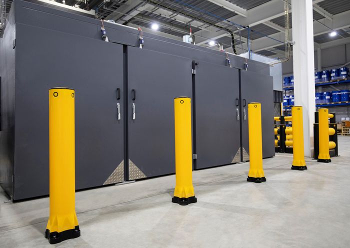 Monoplex Bollards - High-Performance Impact Protection