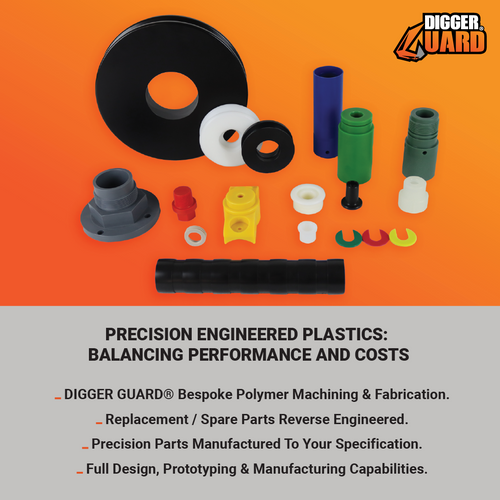 DIGGER GUARD® PRECISION ENGINEERED PLASTIC PARTS