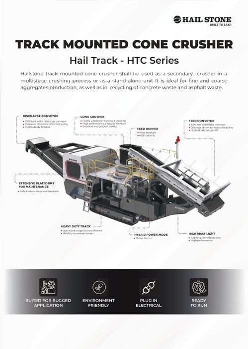 TRACK MOUNTED CONE CRUSHER