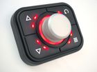 Keypad with 3-in-1 multifunction control knob