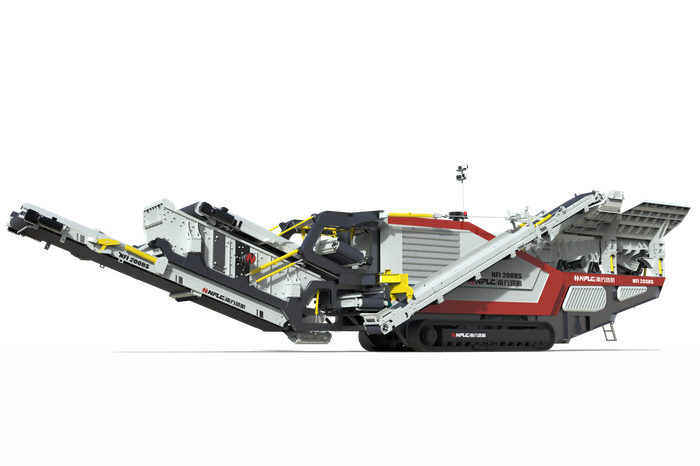 NFLG NFI200RS Tracked Mobile Impact Crusher