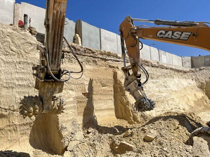 Auger Torque Drum Cutter Attachment