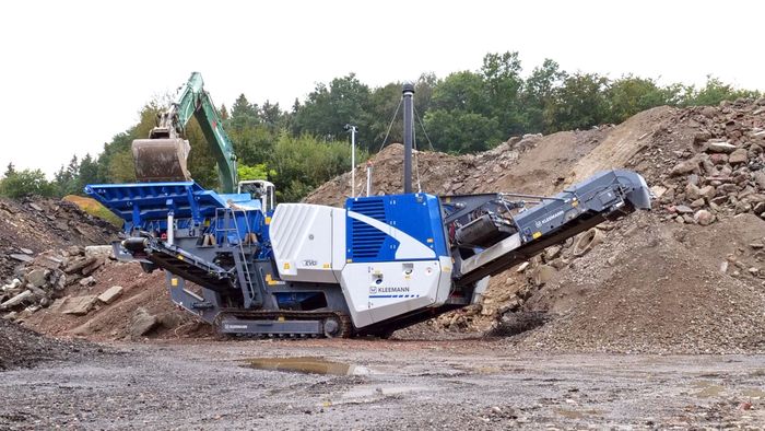 Kleemann MC110 EVO Mobile Jaw Crusher