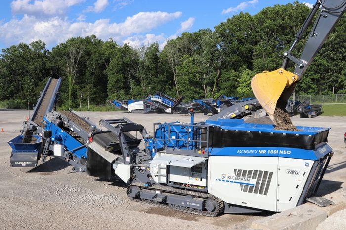 Kleemann MR100 NEO Mobile Impact Crusher