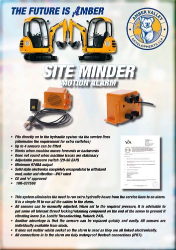 Siteminder Tracked Vehicle Alarm System