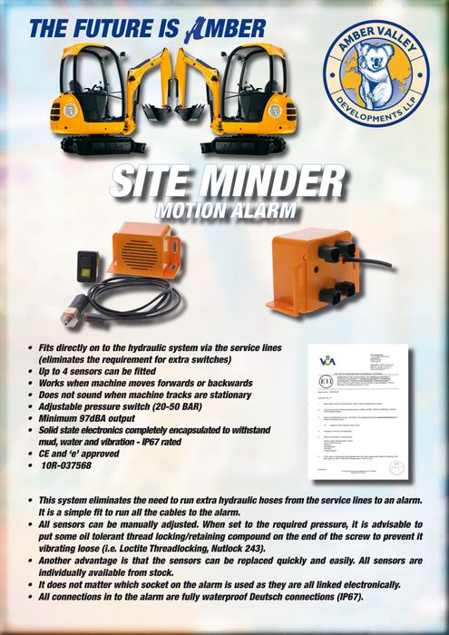 Siteminder Tracked Vehicle Alarm System