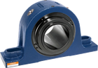 Solid-block spherical roller bearing housed units