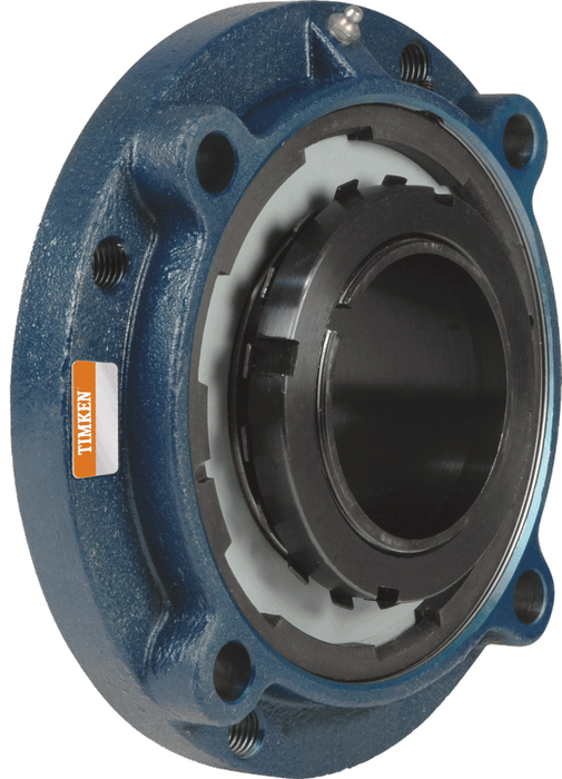 Solid-block spherical roller bearing housed units