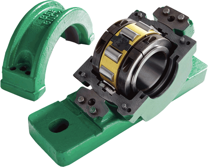 Split cylindrical roller bearings