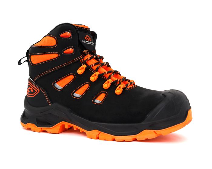 SAFE-STEP HI VIS RANGE - PU/Rubber Safety Hiker and Safety Side Zip Combat