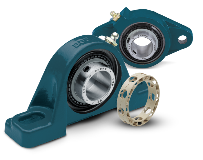 Harsh Duty™ Mounted Ball Bearings