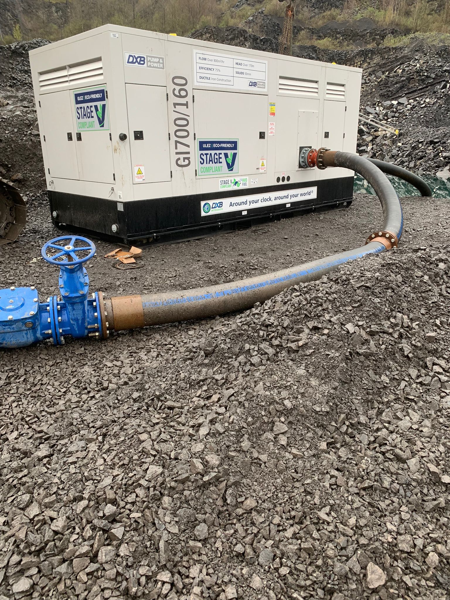 High efficiency dewatering pumpsets- Diesel driven