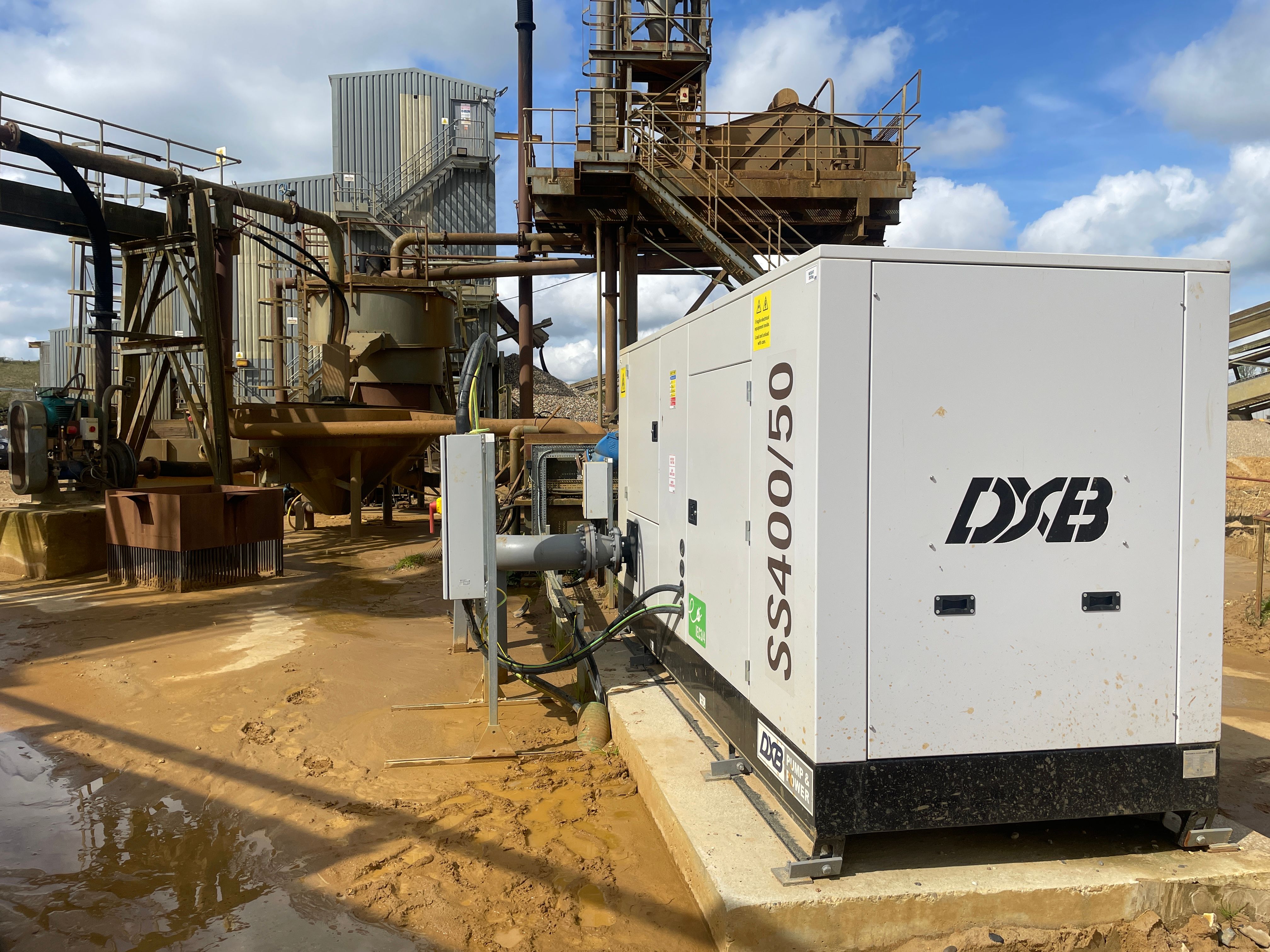 Portable Slurry Pumpsets- Electric and Engine Driven