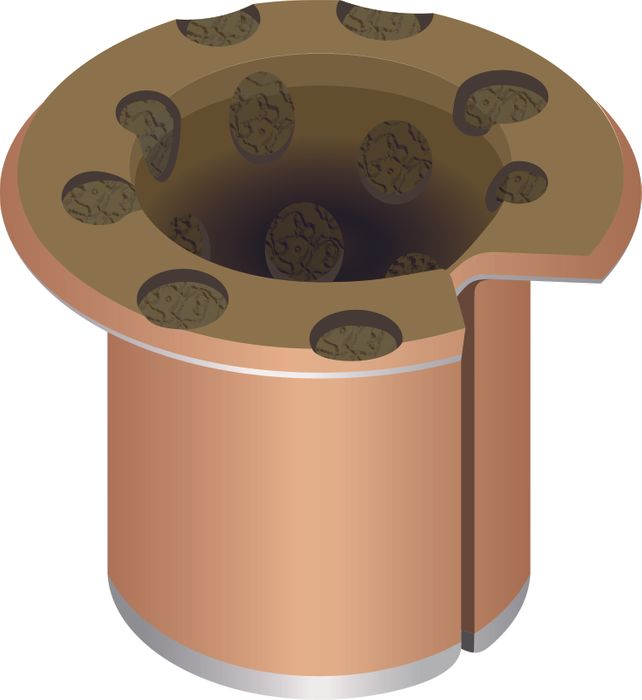 DX®10 Metal-Polymer Plain Bearings Grease Lubricated