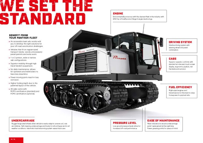 Prinoth Tracked Dumpers