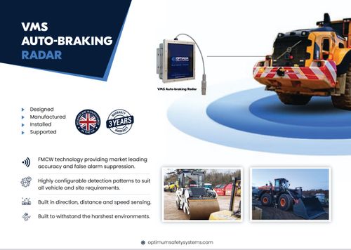 VMS AUTO-BRAKING RADAR