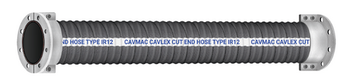 IR-12 cut end material handling hose