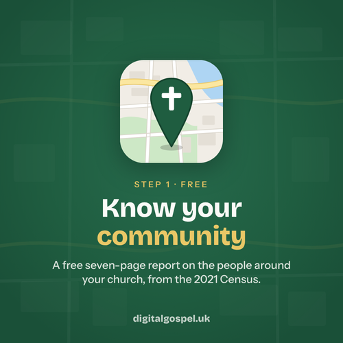 Know Your Community: a FREE report on the people around your church