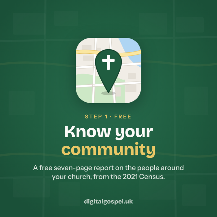 Know Your Community: a FREE report on the people around your church