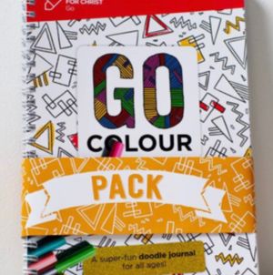 Go Colour: Christian Colouring books