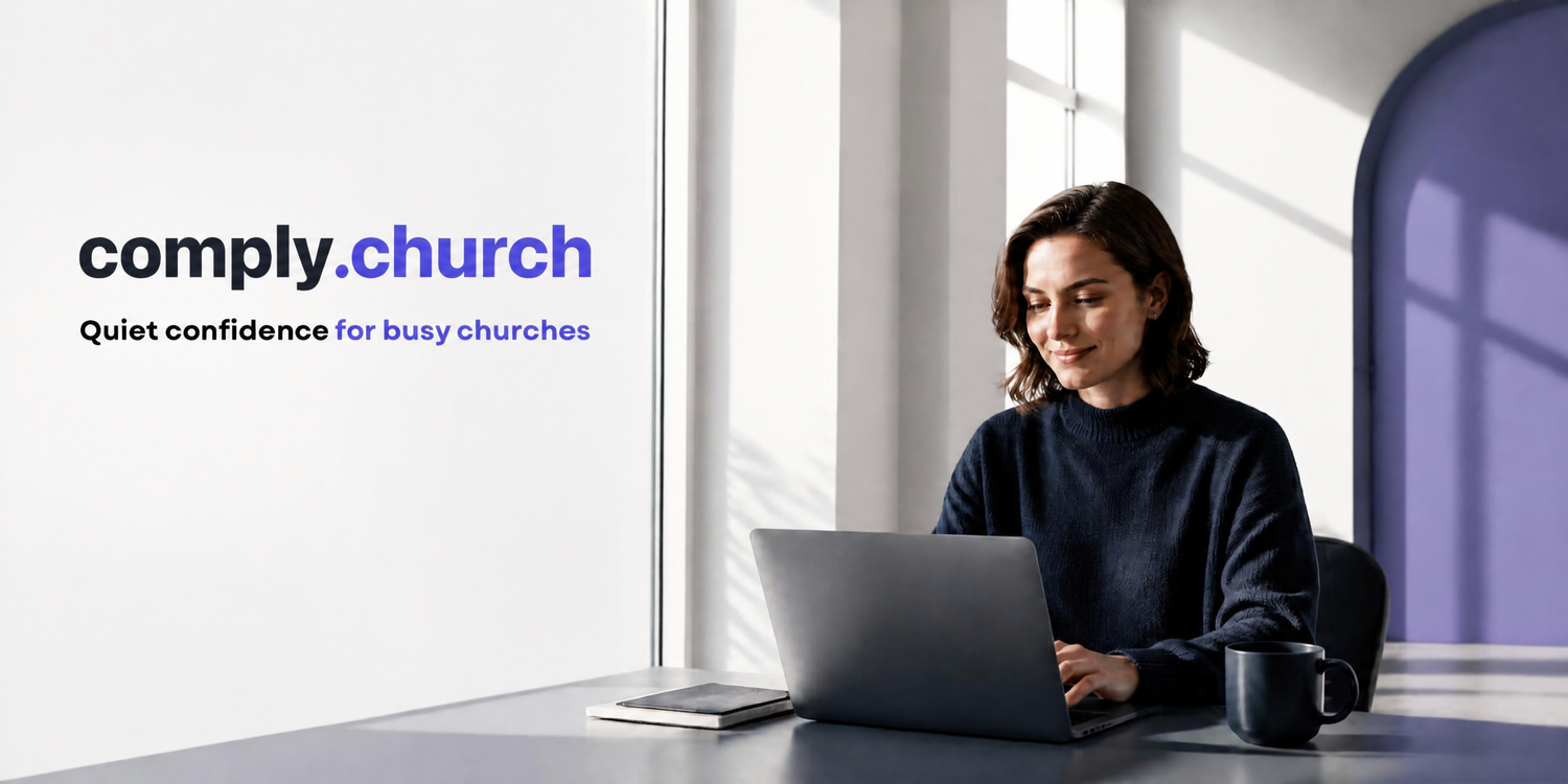 Cover image - comply.church