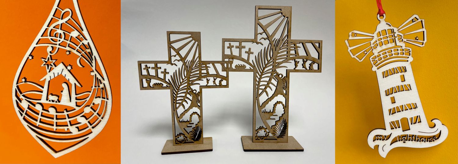 Cover image - Hazel Williams - Laser Cut Designs