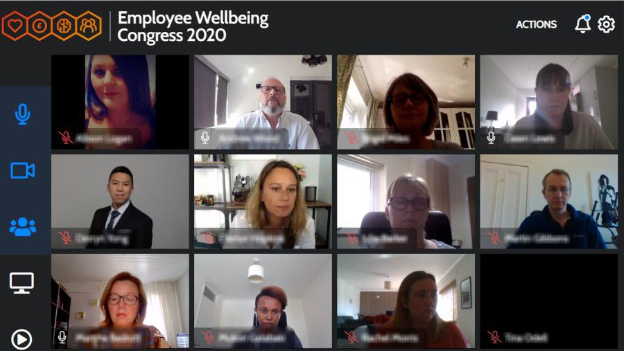Virtually together at the Employee Wellbeing Congress